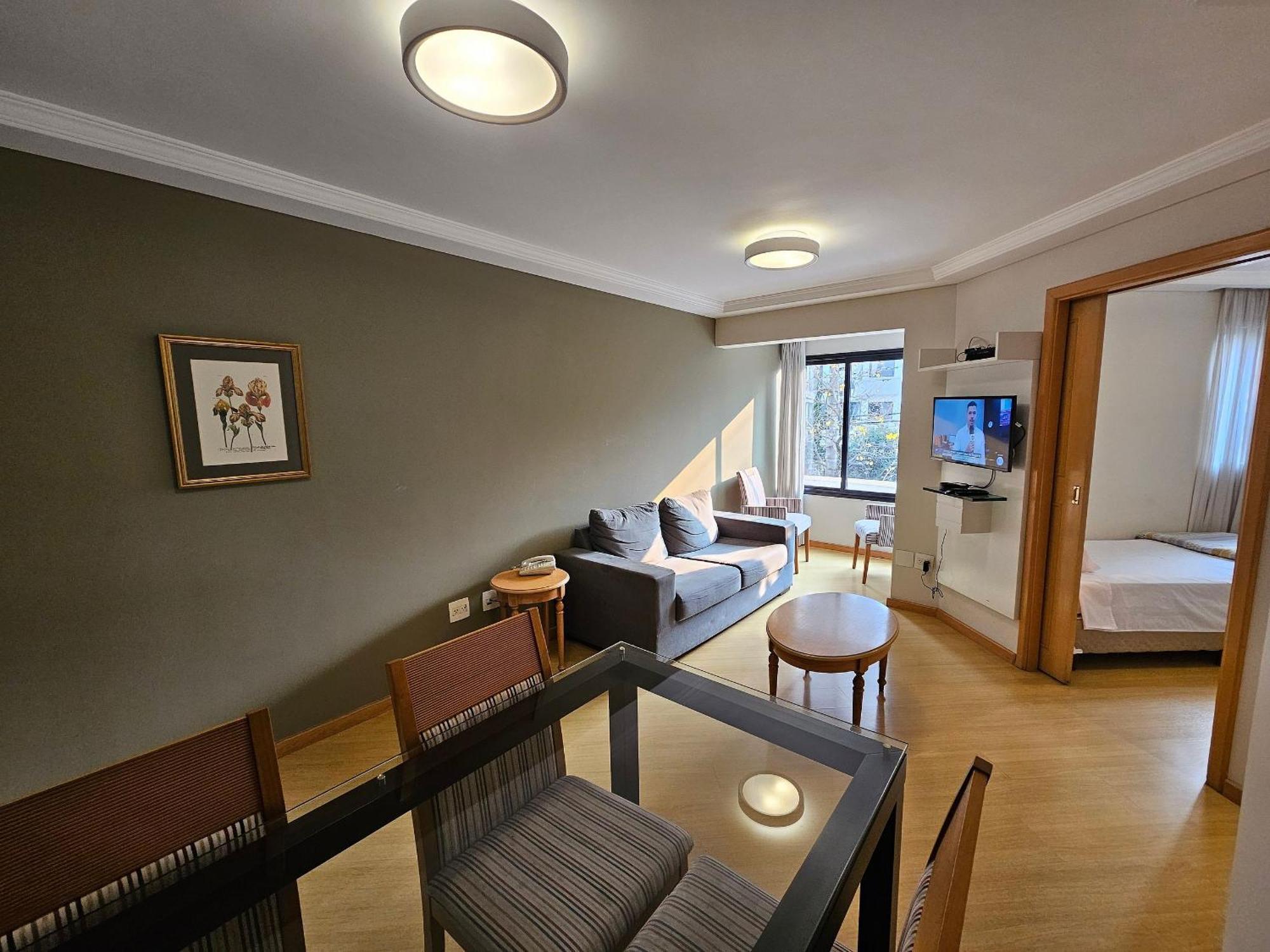 Flat Apart-Hotel Com Dois Quartos E Dois Banheiros เซาเปาโล ภายนอก รูปภาพ
